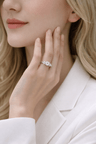 Bague Argent Éclat Éternel ou - Erezya