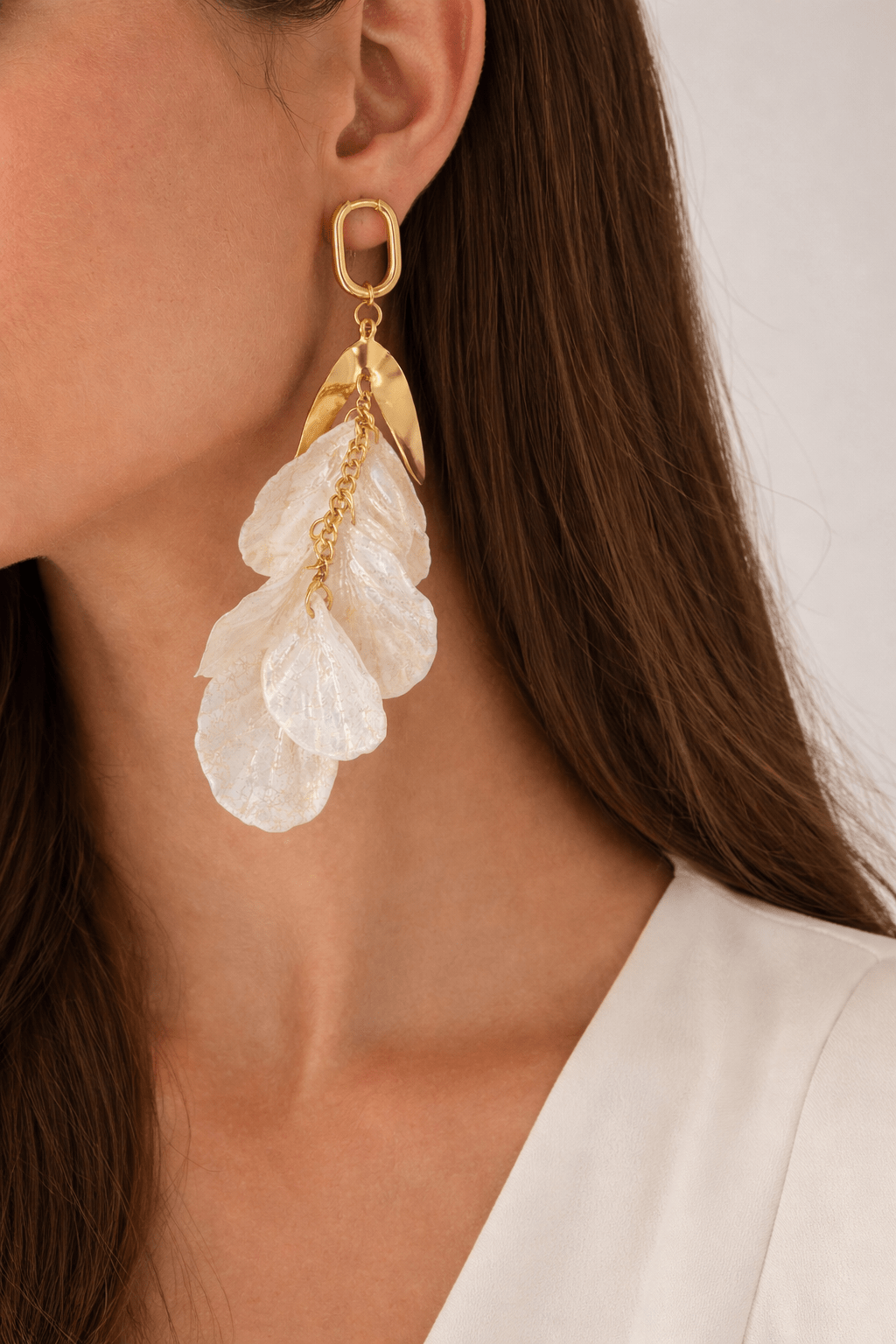 Boucles d’oreilles Cœur & Pétales - Erezya