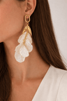 Boucles d’oreilles Cœur & Pétales - Erezya