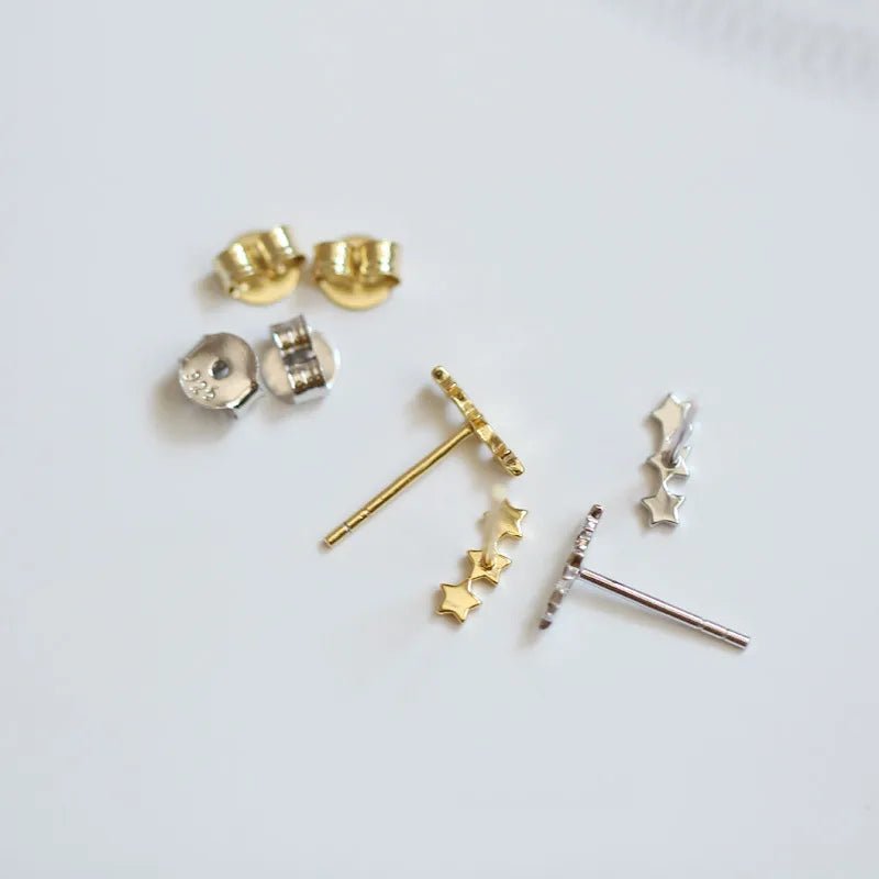 Boucles d'Oreilles Étoile – Argent 925 - Erezya