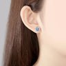 Boucles d'Oreilles Étoile Cristal – Argent 925 - Erezya