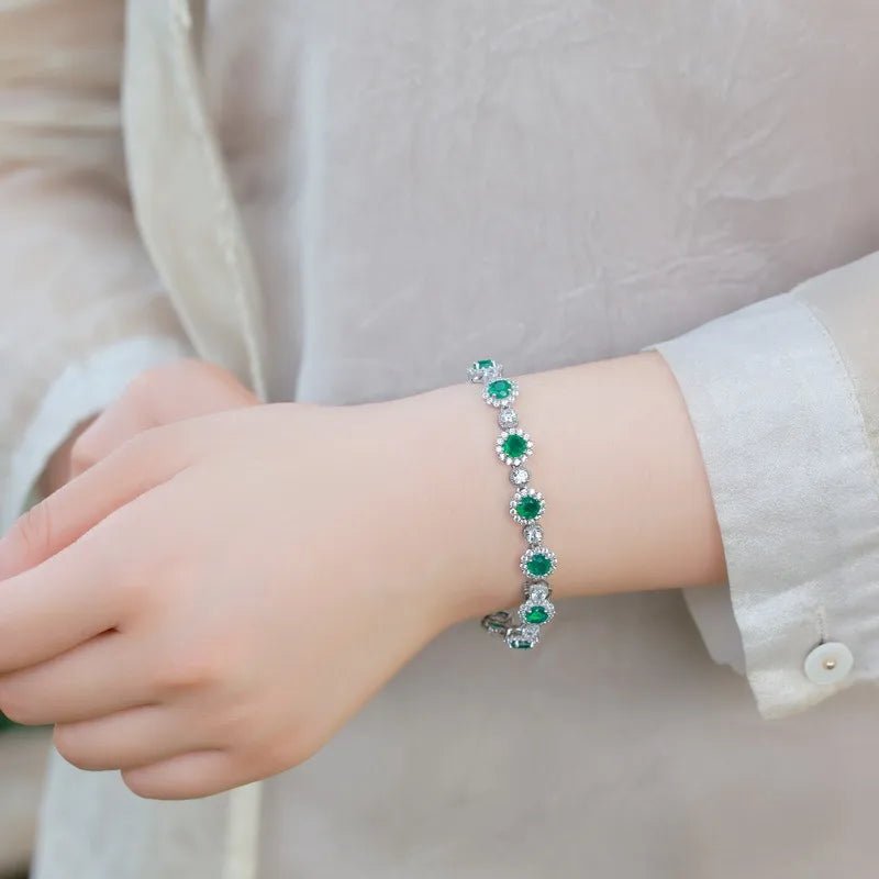 Bracelet Argent Éclat Glam - Erezya