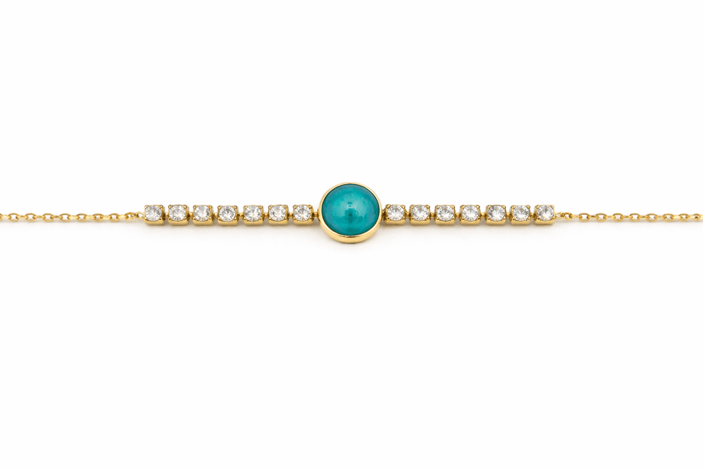 Bracelet Chic Zircone Bleue - Erezya