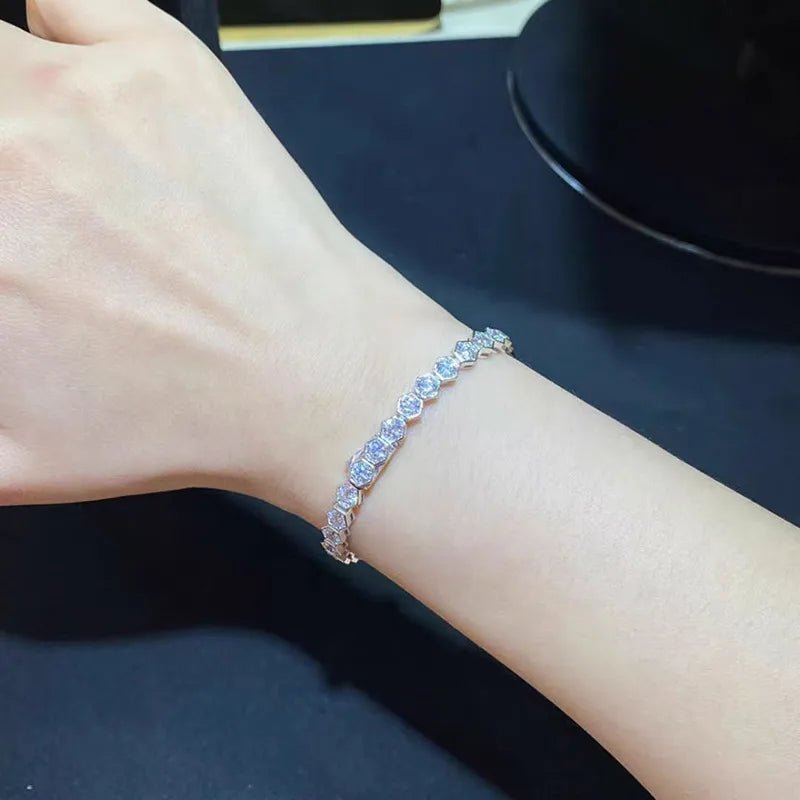 Bracelet Diamant – Argent 925 - Erezya