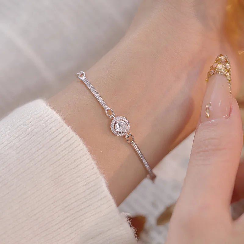 Bracelet Étoile Diamant – Argent 925 - Erezya