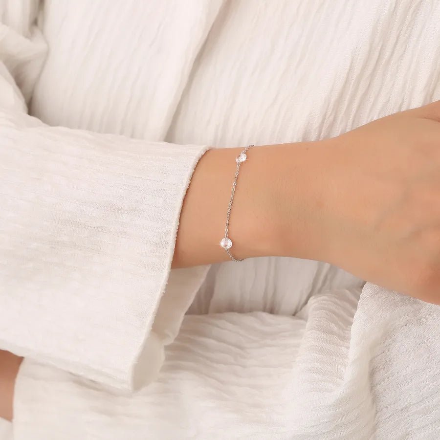 Bracelet Étoile Zircon – Argent 925 - Erezya