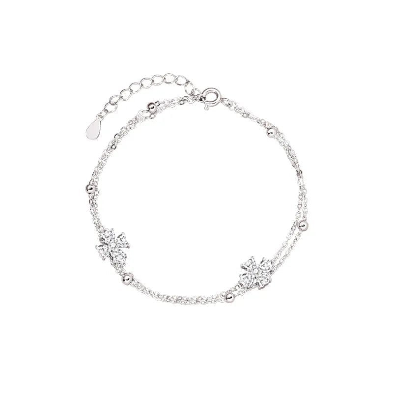 Bracelet Feuille – Argent 925 - Erezya