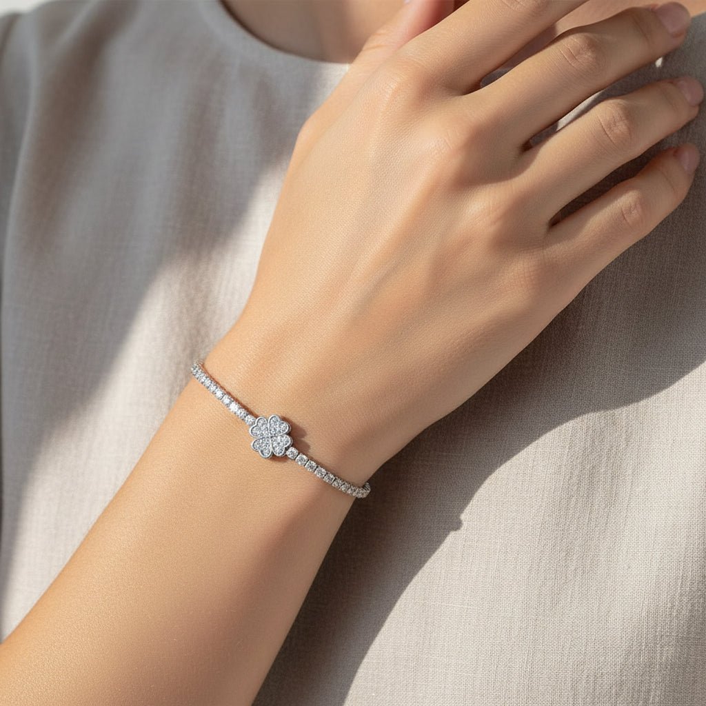 Bracelet Feuille – Argent 925 - Erezya