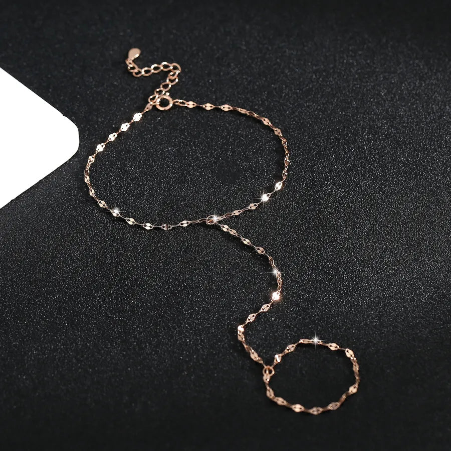 Bracelet Main Argent Laser Géométrique - Erezya