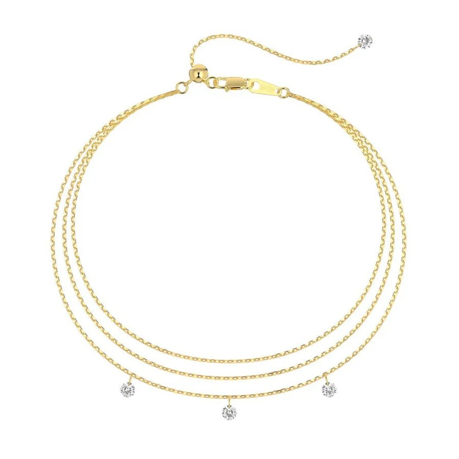 Bracelet Zircon Blanc – Argent 925 - Erezya