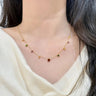 Collier Argent 925 Géométrique – Cristal Éclat - Erezya