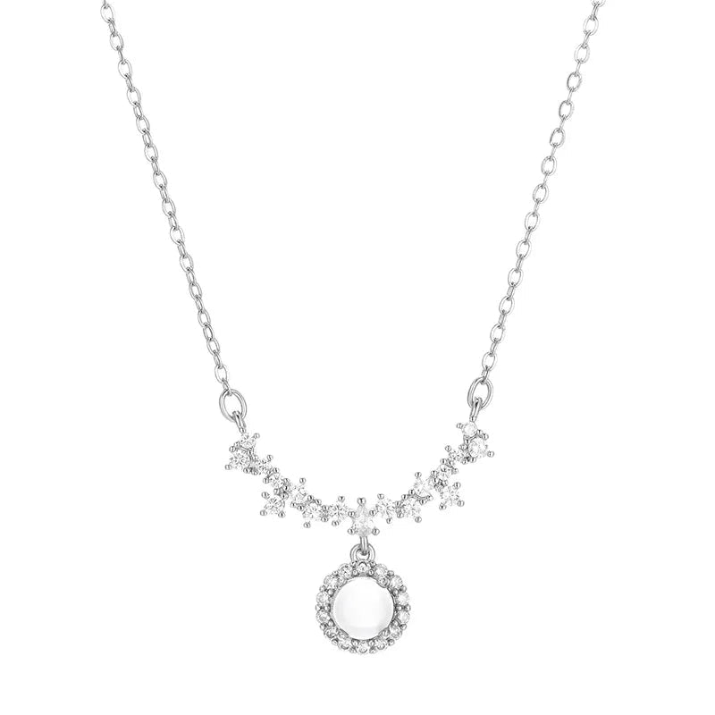 Collier argent Lune de Fée - Erezya