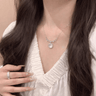 Collier argent Lune de Fée - Erezya