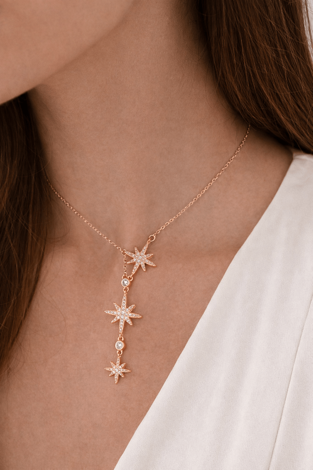 Collier Étoiles Pendentif - Erezya