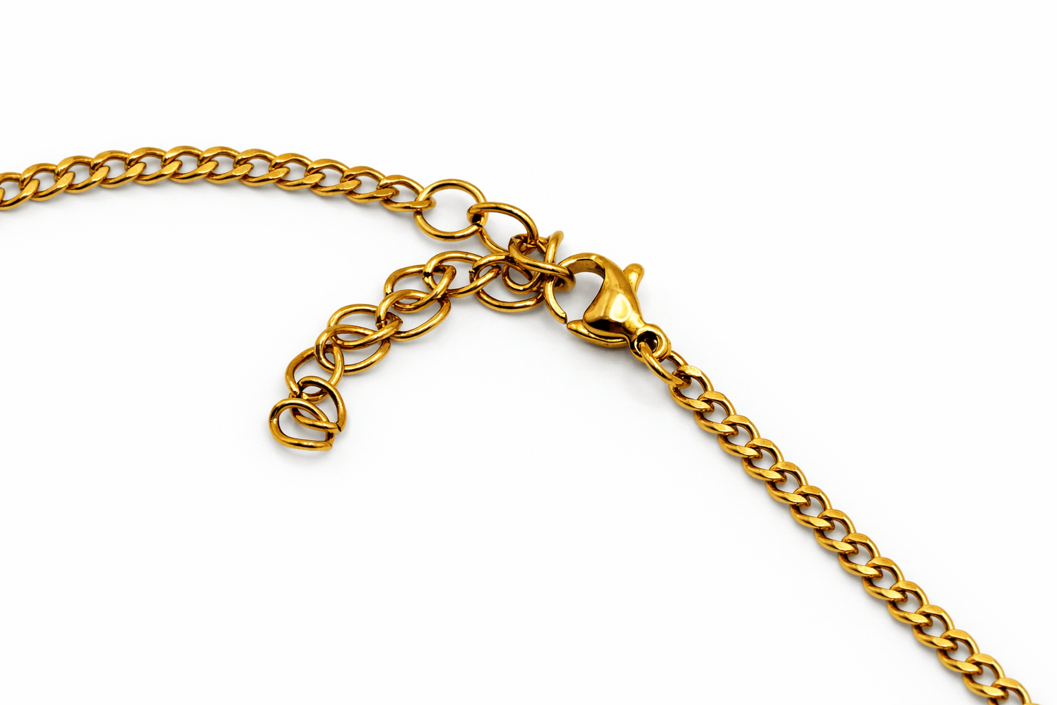 Collier Y Perles & Chaîne Dorée – Plaqué Or - Erezya