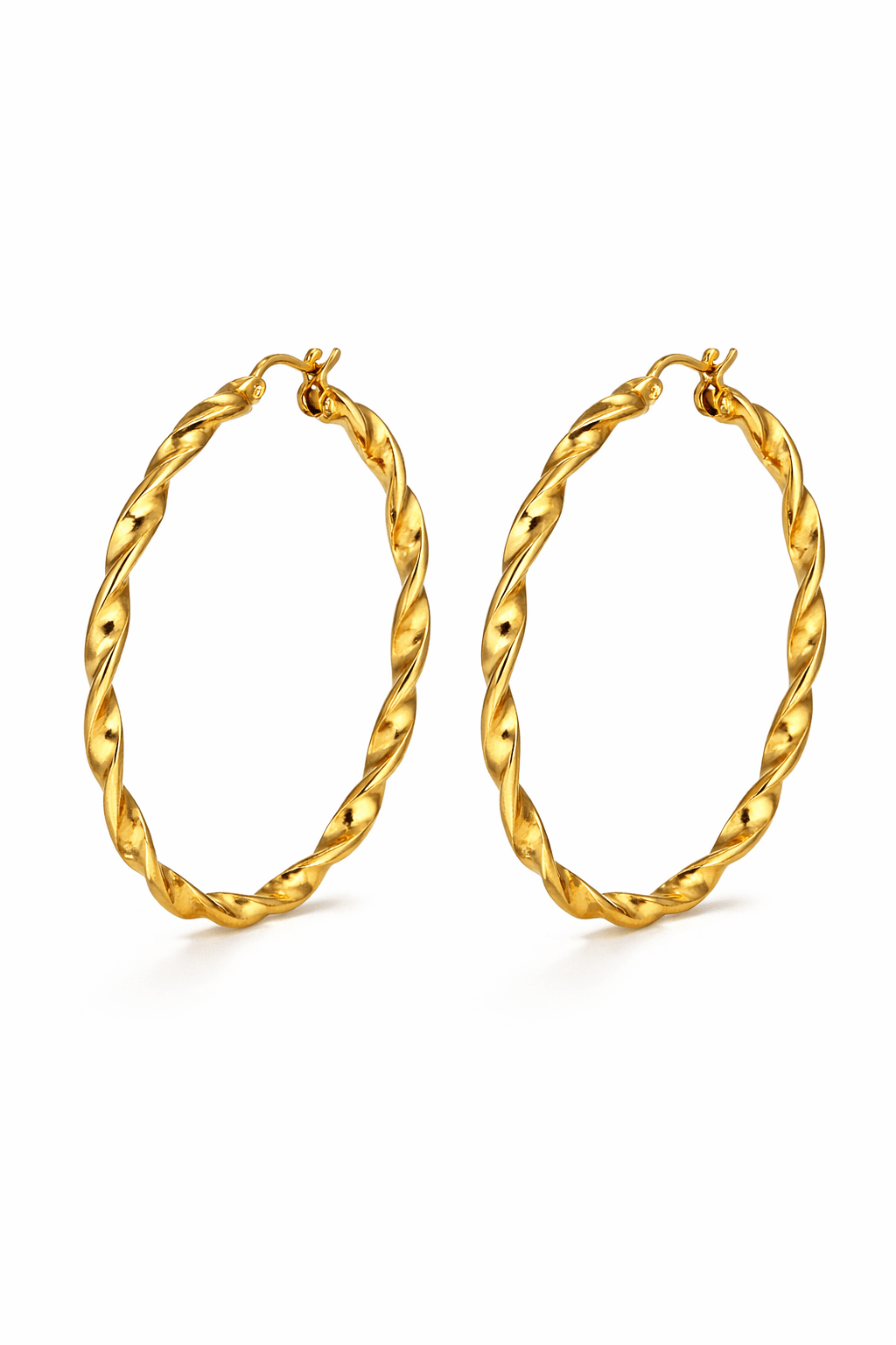 Créoles Torsadées Vintage - Erezya