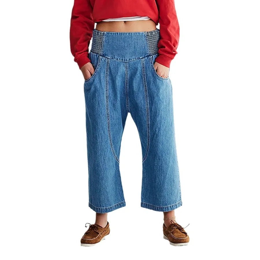 Jean femme en denim coton - Erezya