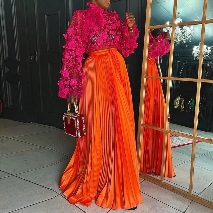 Jupe plissée femme - Erezya