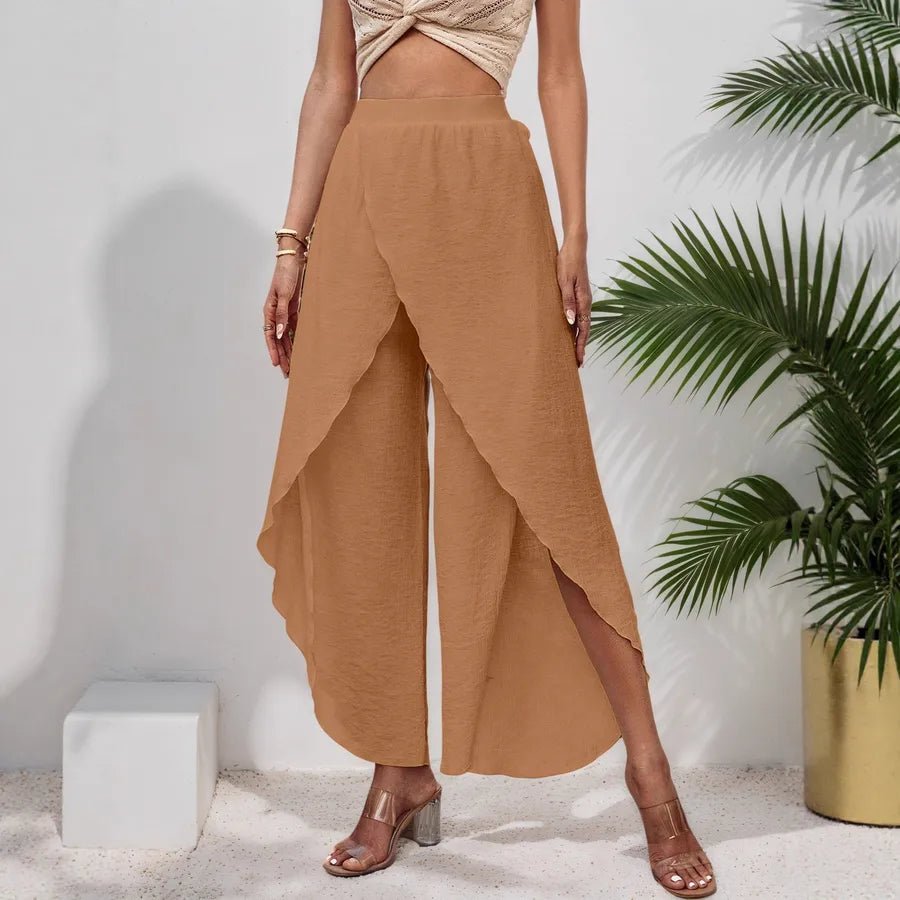 Pantalon casual ample femme - Erezya