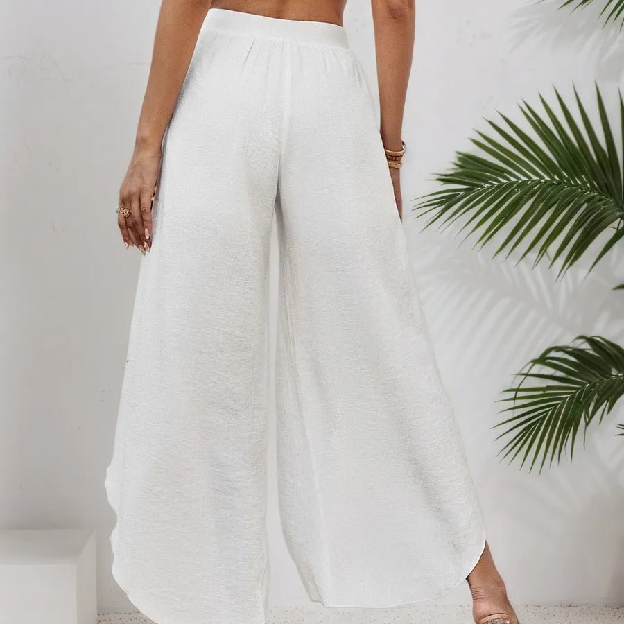 Pantalon casual ample femme - Erezya