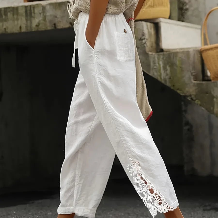 Pantalon casual femme - Erezya